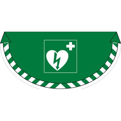 ADHESIF SOL ANTIDERAPANT SIGNALISATION DEFIBRILLATEUR (G1266)