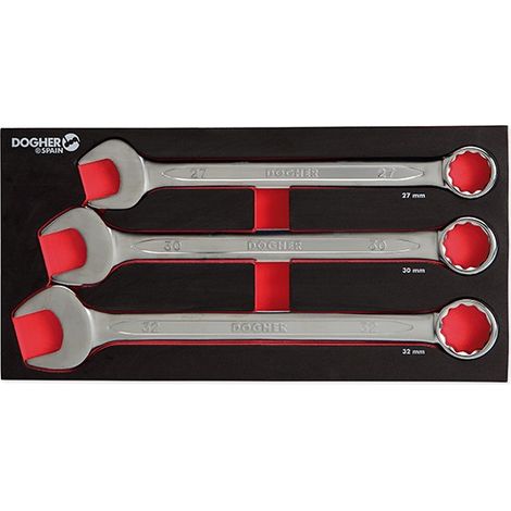 Insert en mousse avec 3 clés à anneau, 1/3  DOGHER 451-083