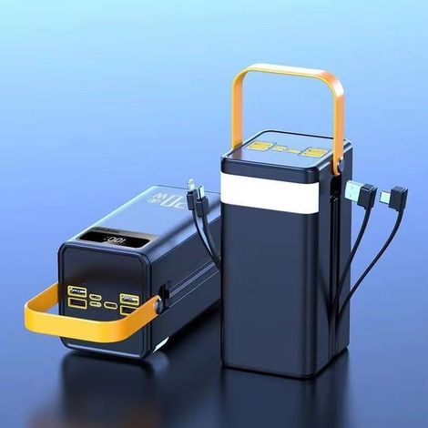 Batería externa móvil de 120W y gran capacidad de 160,000 mAh con carga rápida USB-C PD, T-Reasure (1/4)
