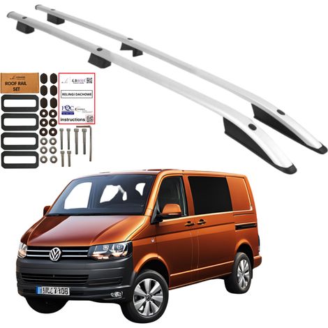 Dachreling für VW Transporter T5 T6, kurz, ab Baujahr 2003, massiv (1/5)