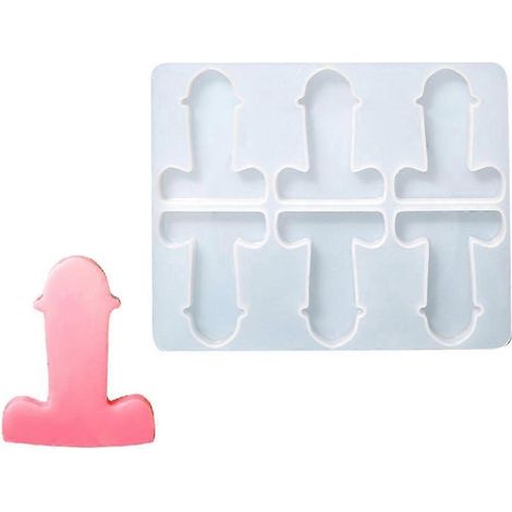 Voici une proposition de titre en français (caractères ≤ 190) :
Moule silicone phallique 6 cavités pour bougie, savon, décoration maison – Moule à chandelle en silicone réutilisable, idéal pour créat (1/4)
