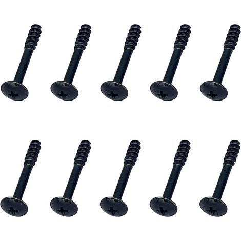 Lot de 10 Vis Filtre À Air, Acier Carbone 36,2x10,2mm, Noir, Universel Voiture (1/5)
