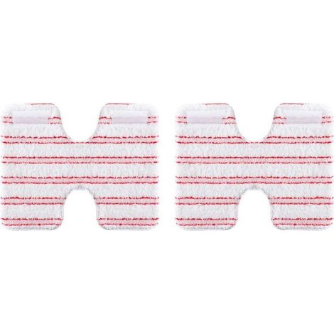 SOS Accessoire Lot de deux lingettes microfibre pour Nettoyeur vapeur POLTI PAEU0316