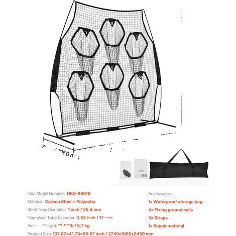 Entraîneur de football, Design portable, Construction durable, 8x8 pouces Noir (1/2)