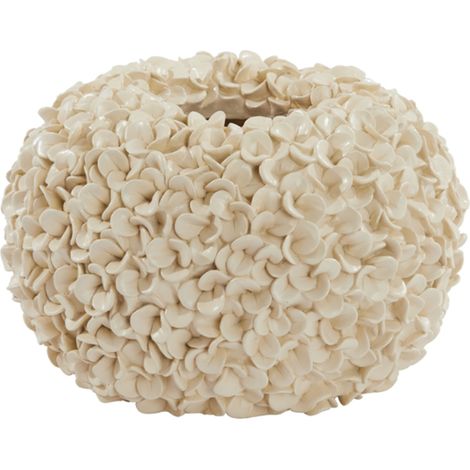 Light & Living Vase Deco Phylia Creme - Ø38x23 cm