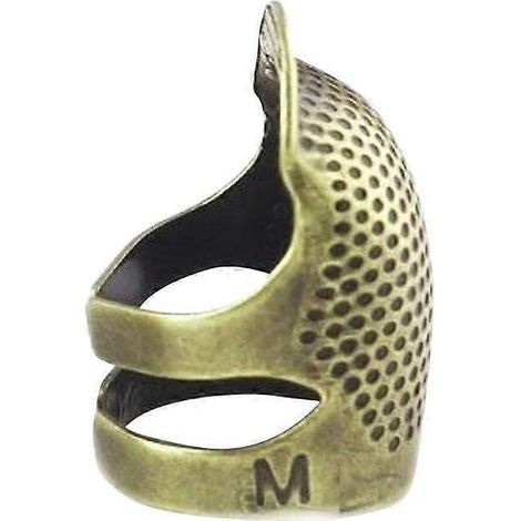 Nähwerkzeug – Retro-Fingerschutz aus Metall – Nähnadelgriff K9L8 (1/5)