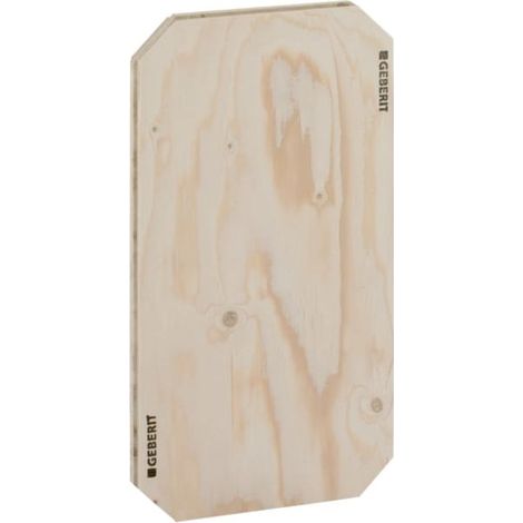 Geberit Gis plaque de montage 461035001 31 x 58 cm, universelle, pour console, bois (1/3)