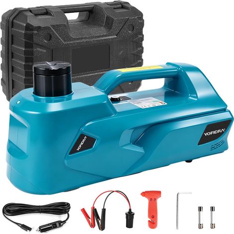 12V Cric électrique Voiture Kit 5 tonnes, Câble d'alimentation 4 m,Cric Sol pour monospace SUV/Pick (1/5)