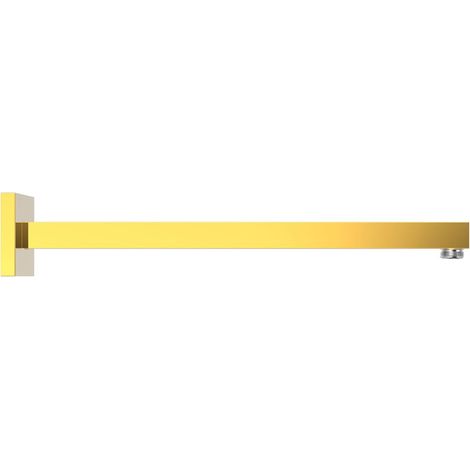 TRES 13413940OR COMPLEMENTOS DE DUCHA Brazo A Pared Color Oro 24K - ref: 13413940OR