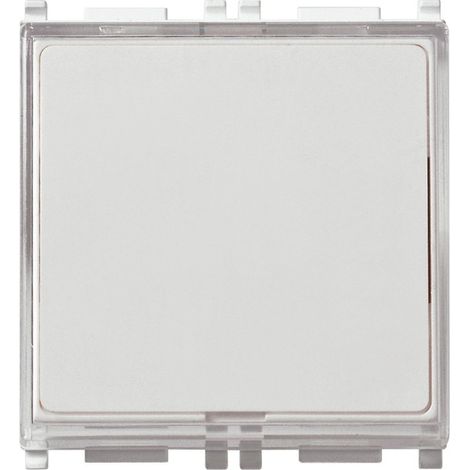 Pulsante targhetta 1p no 10a 250v bianco vimar plana 14050