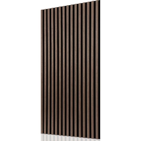 TolleTour 1x paneles semicirculares  - Nogal negro - Rotulador negro - 60 x 120 x 2,1 cm