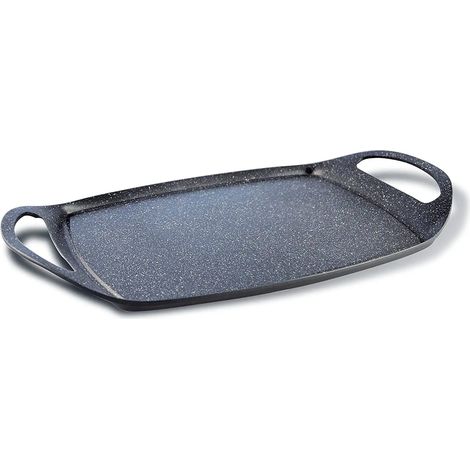 Pensofal Piastra grill BioStone® 47x29 cm in Alluminio con rivestimento antiaderente effetto pietra adatta all'induzione (1/4)