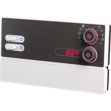 Sentiotec PRO C3 Combi Saunasteuerung für Saunaofen mit Verdampfer bis 10,5 kW und Infrarotstrahler WiFi fähig