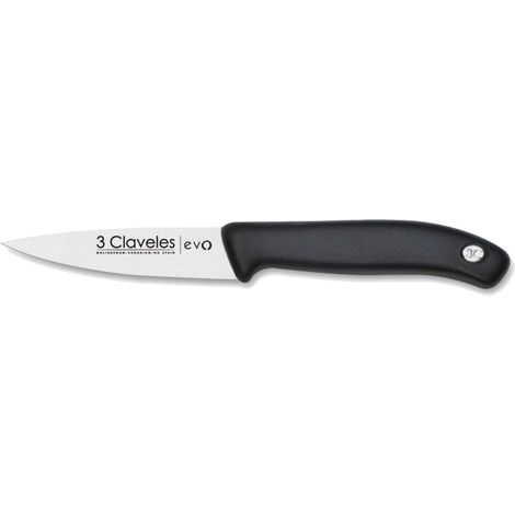 3 CLAVELES Cuchillo de verduras con hoja de 9cm E01351