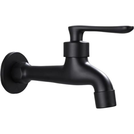 Schwarzer Mopp, Poolarmatur, Waschmaschine, vollautomatisch, verlängerte Kupferausführung (1/5)