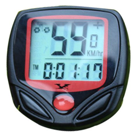 1 pcs Étanche Filaire Numérique Vélo Compteur De Vitesse Odomètre Vélo Vélo Compteur De Vitesse Code Table Vélo (1/4)
