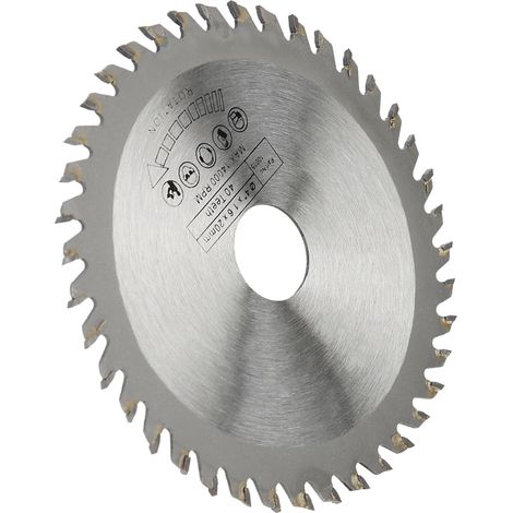 Hartmetall-Kreissägeblatt für die Holzbearbeitung, TCT-Trennscheibe, 110 x 1,6 x 20 mm, 40 Zähne (1/5)