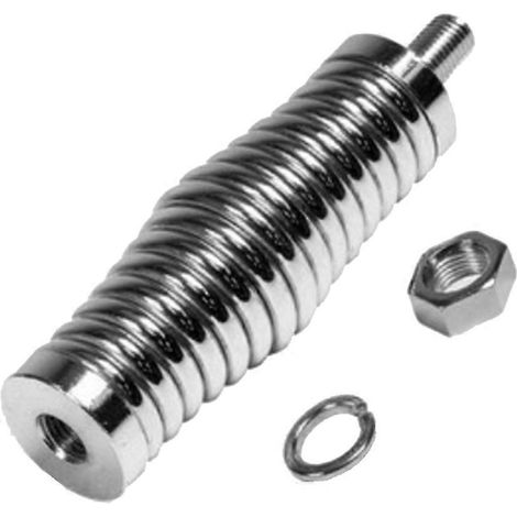 Support de ressort pour antenne lumineuse, support de ressort de 1/2 pouce pour antenne CB, base à ressort pour camions et voitures (1/5)