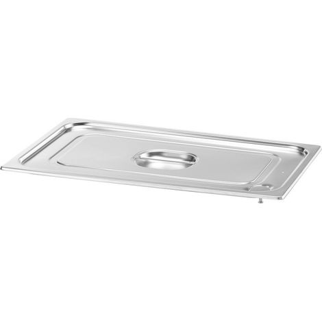 Deckel für GN Profi Line Behälter mit Silikondichtung GN1/2 265x325mm Edelstahl - Hendi 802625 (1/5)
