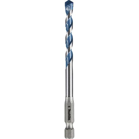 Makita E-14984 Acciaio Punta multiuso 1 pezzo 6 mm Lunghezza totale 100 mm Esagono interno 1/4 (6.3 mm) 1 pz. (1/2)
