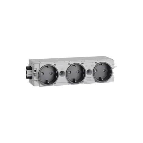 Tehalit Steckdose 3-fach gs GS3000 gsw (1/2)