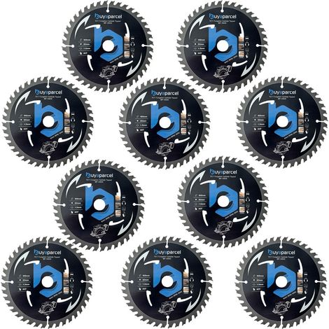 10 BAP Trade Pro Circular Saw Blade 165mm X20 40 Teeth Carbide Tipped Long Life (1/5)