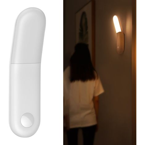 Bewegungsmelder-Flurleuchte, magnetische Wandleuchte für Flur, Studentenzimmer, Nachttisch, Wohnbereich, 4000K natürliches Licht (1/5)