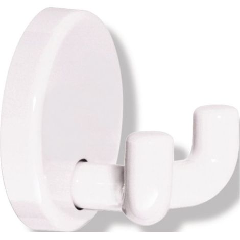 HEWI Doble Gancho 801.90.020 Poliamida 99 blanco puro 40 mm 31 mm - 801.90.020 99 (1/3)