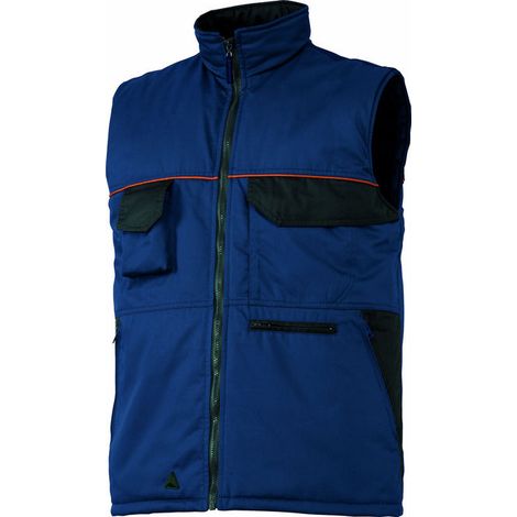 Deltaplus, Gilet da lavoro Panoply M2-Corporate, Taglia M, Blu e Nero, Invernale