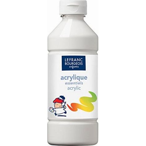 Lefranc Bourgeois Acrilico - Gli Essenziali - 500 ml - Bianco