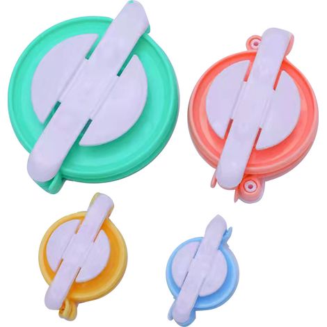 Kit de 4 Pompons en Plastique Outil de Bricolage pour Laine et Tricot Ensemble de Fabrication Multitaille Robuste et Durable (1/4)