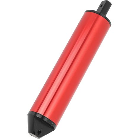 Calibrateur de tension de raquette de badminton professionnel, teste jusqu'à 45 kg (100 livres) la tension du ressort pour machine à corder les raquettes de badminton et de tennis (rouge). (1/5)