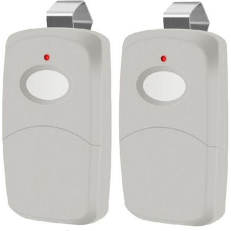 2X Replacement Remote Controls for Linear Multicode Garage Door Openers 3089, MCS308911, MCS412001 DIP Switches, 300 MHz