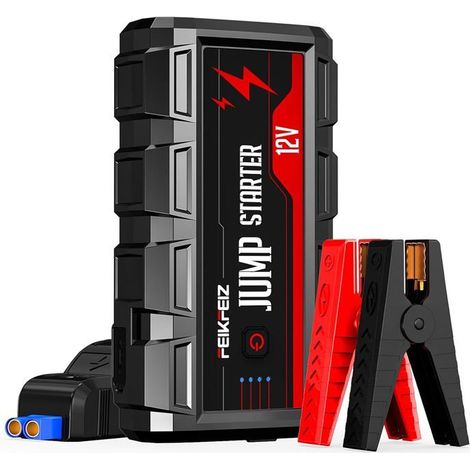Booster Batterie - SUTEO - FK202 - 5500A - Démarrage Universel - Lampe LED Intégrée