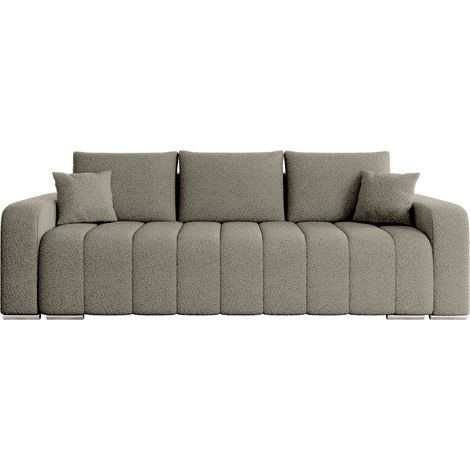 Sofá cama Arvada 124, Lambi 03, Almacenaje, 0, 86x244x90cm