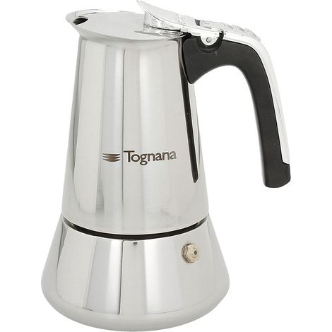 Tognana Riflex Caffettiera Moka Acciaio inossidabile, 2 Tazze (1/2)