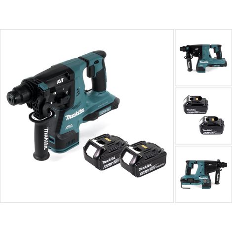 Makita DHR 280 G Trapano a percussione a batteria 36 V ( 2x 18 V ) 2,8 J SDS-plus Brushless + 2x batteria ricaricabile 6,0 Ah - senza caricabatterie (1/5)
