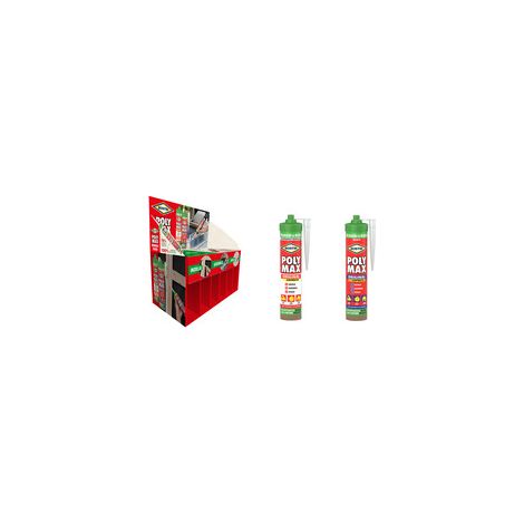 BOSTIK POLYMAX ORIGINAL ESPOSITORE MISTO 12PZ