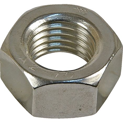Tuerca inoxidable A2 DIN 934 - M 20 - 100 Uds.