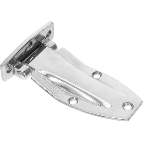 Charnière en acier inoxydable pour porte arrière de camion et remorque, compatible avec véhicules de transport de conteneurs et charges lourdes (1/5)