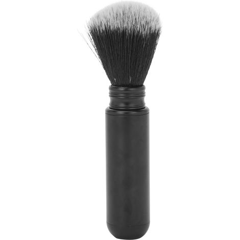 Brosse à barbe homme, poils en nylon pour mousse à raser, nettoyage visage, pinceau crème rasage (1/5)
