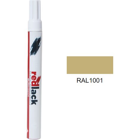 Feltro Vernice per ritocchi 8 ml – RAL 1001 Beige – opaca – multisupporto – Redlack