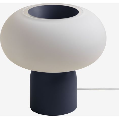 SKLUM Deruent LED-Tischlampe aus Glas und Stahl Blau Lapislazuli (1/5)
