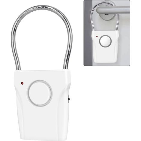 Alarme Porte Fenêtre - Capteur Vibrations 120 dB - Pour Sécurité Domestique Bureau Usine - 1 Pièce (1/5)