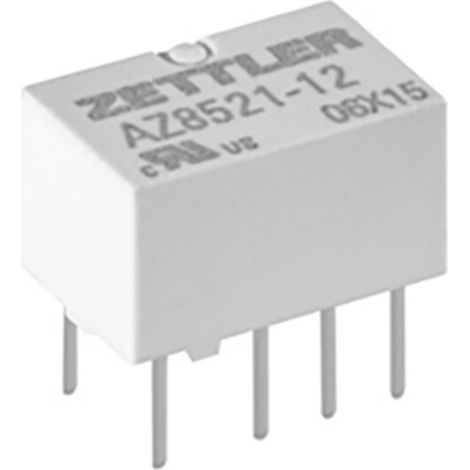 Zettler Electronics AZ8521S-12 SMD-Relais 12 V/DC 2 A 2 Wechsler 1 St.