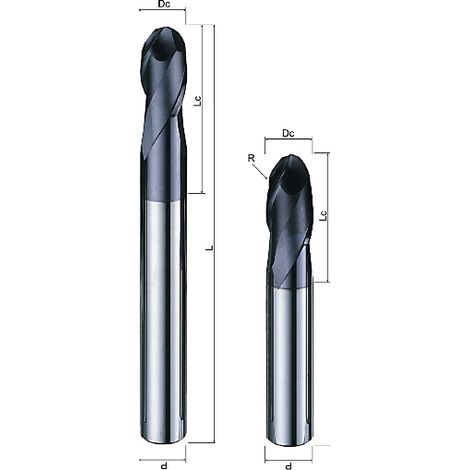 VB263-20FRESA CARBURO 2-L/SL Ø20X10,0R-L.160MM. UMG/TIALN VB263-20FRESA CARBURO 2-L/SL Ø20X10,0R-L.160MM. UMG/TIALN