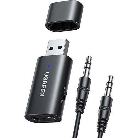 Receptor y Transmisor Bluetooth Ugreen + AUX 3.5mm