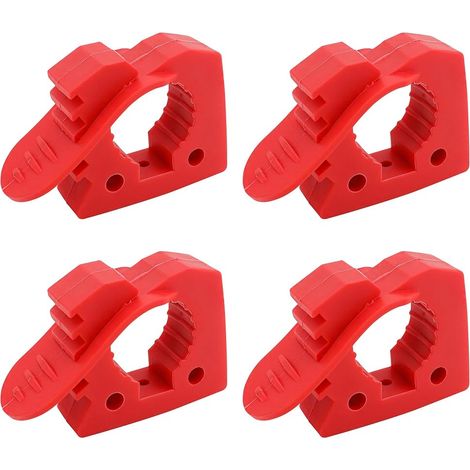 4 pièces Pince d'installation Rapide Attache en Caoutchouc adaptée à l'installation de Boucle de Fixation de Tuyau de 3-4 cm Effet Rapide et Stable (1/5)
