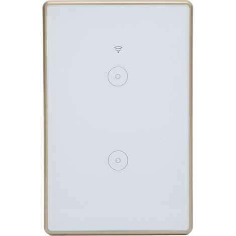 Interrupteur intelligent sans fil WiFi avec télécommande et distribution d'alimentation (norme US/AU 95-250 V CA). (1/5)