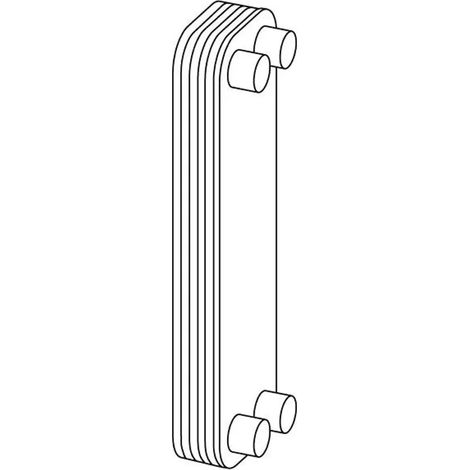 Uponor Combi Port Gen Wärmetauscher DW GVH 228H-24 VA, 1116192